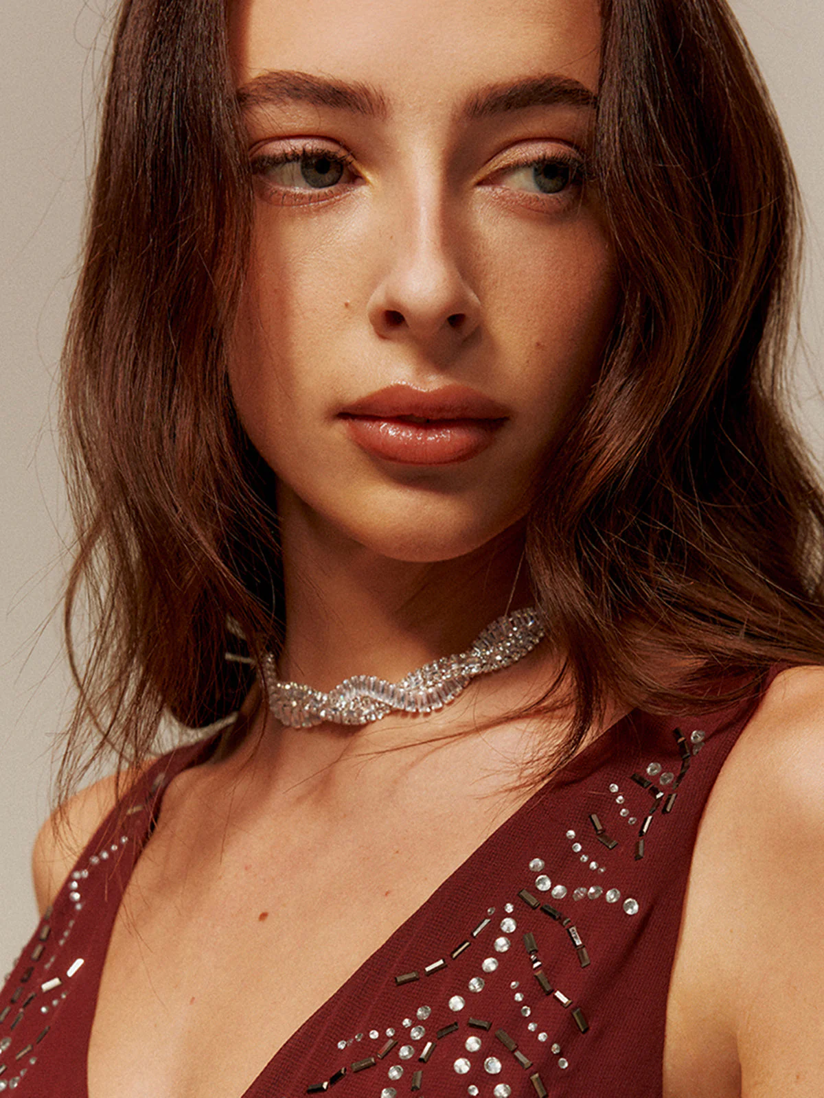 Willa | Naszyjnik Choker w Kształcie Spirali - Image 3