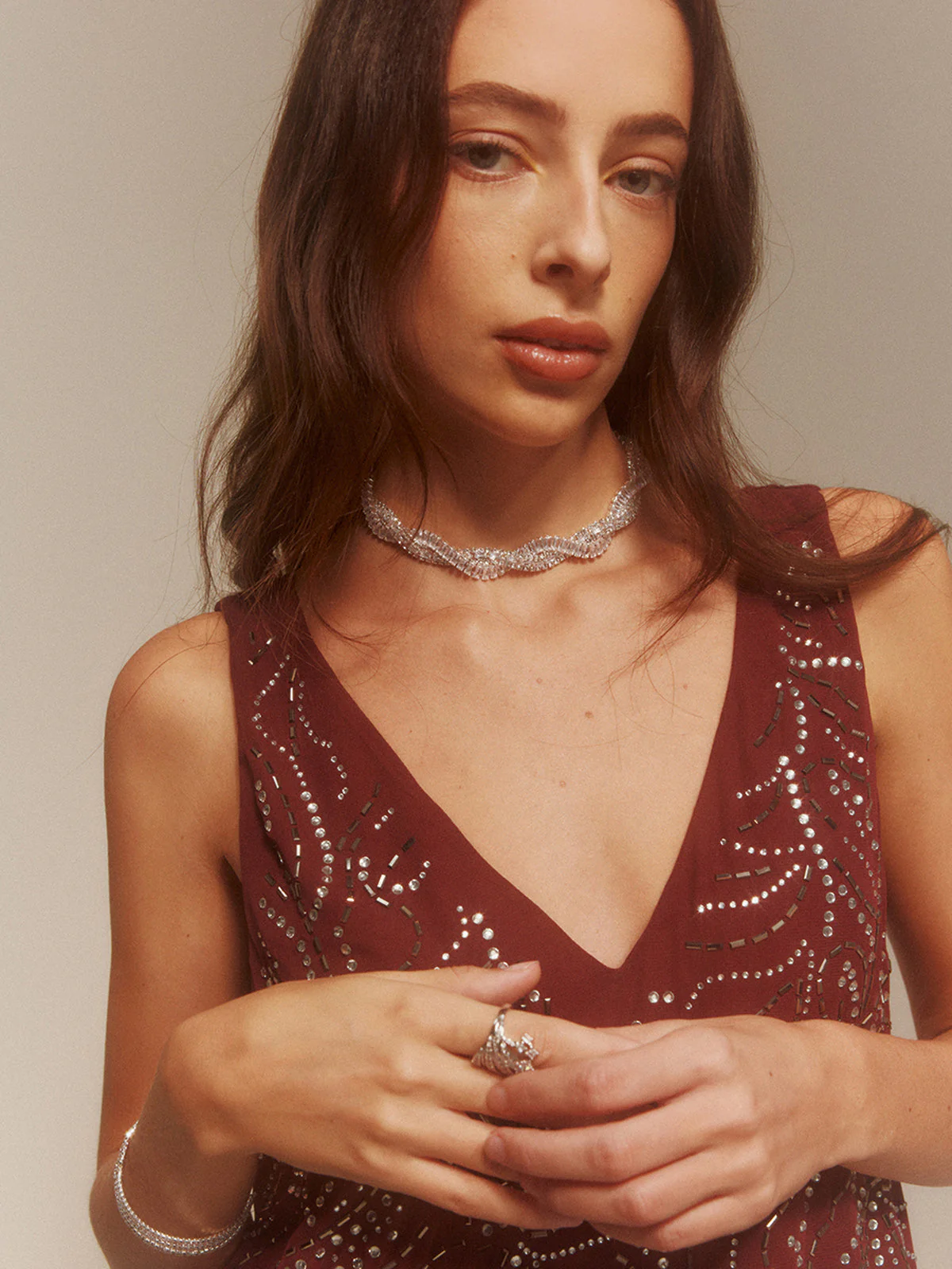 Willa | Naszyjnik Choker w Kształcie Spirali - Image 4