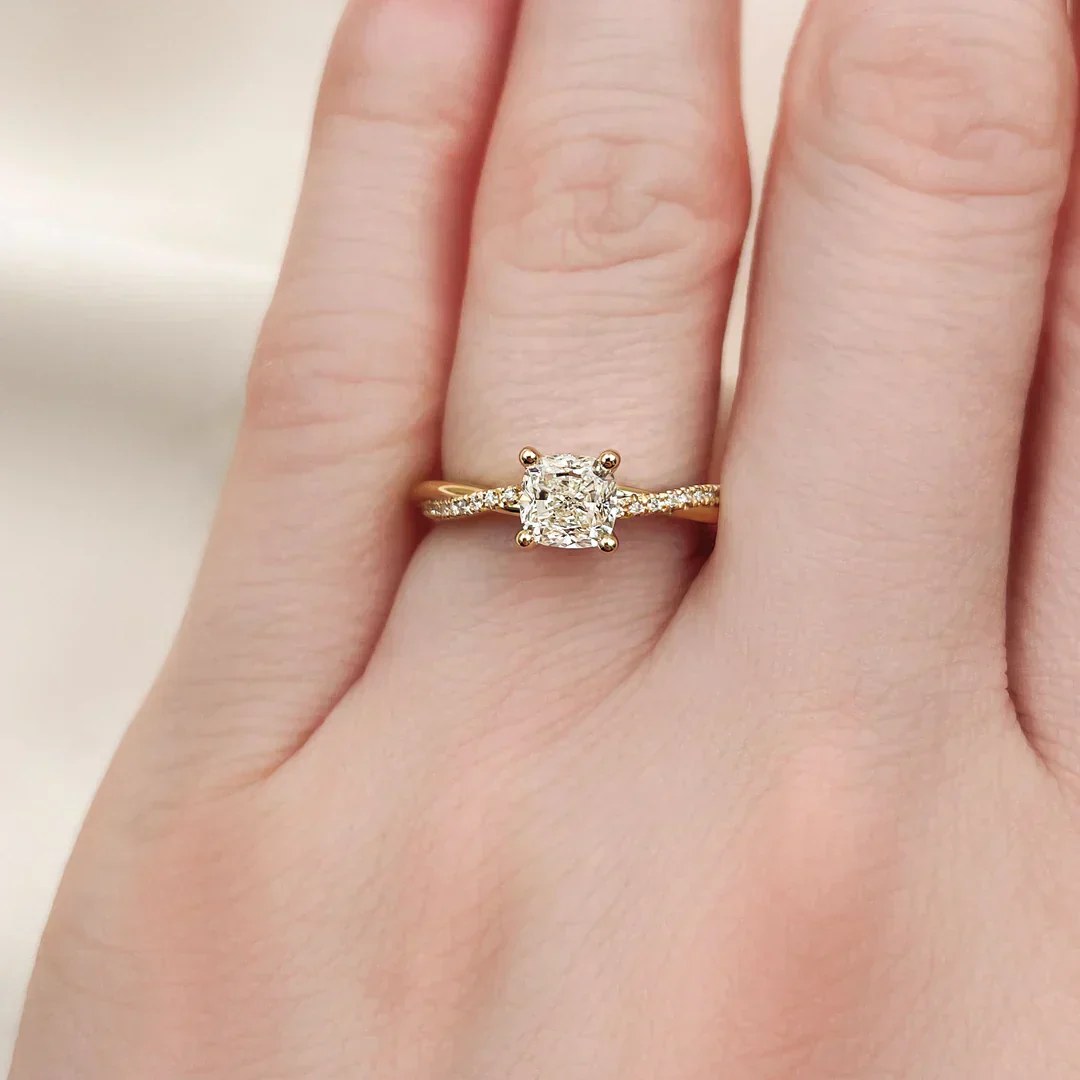 Ysmaryelle | Pierścionek z Złota 18k - Image 3