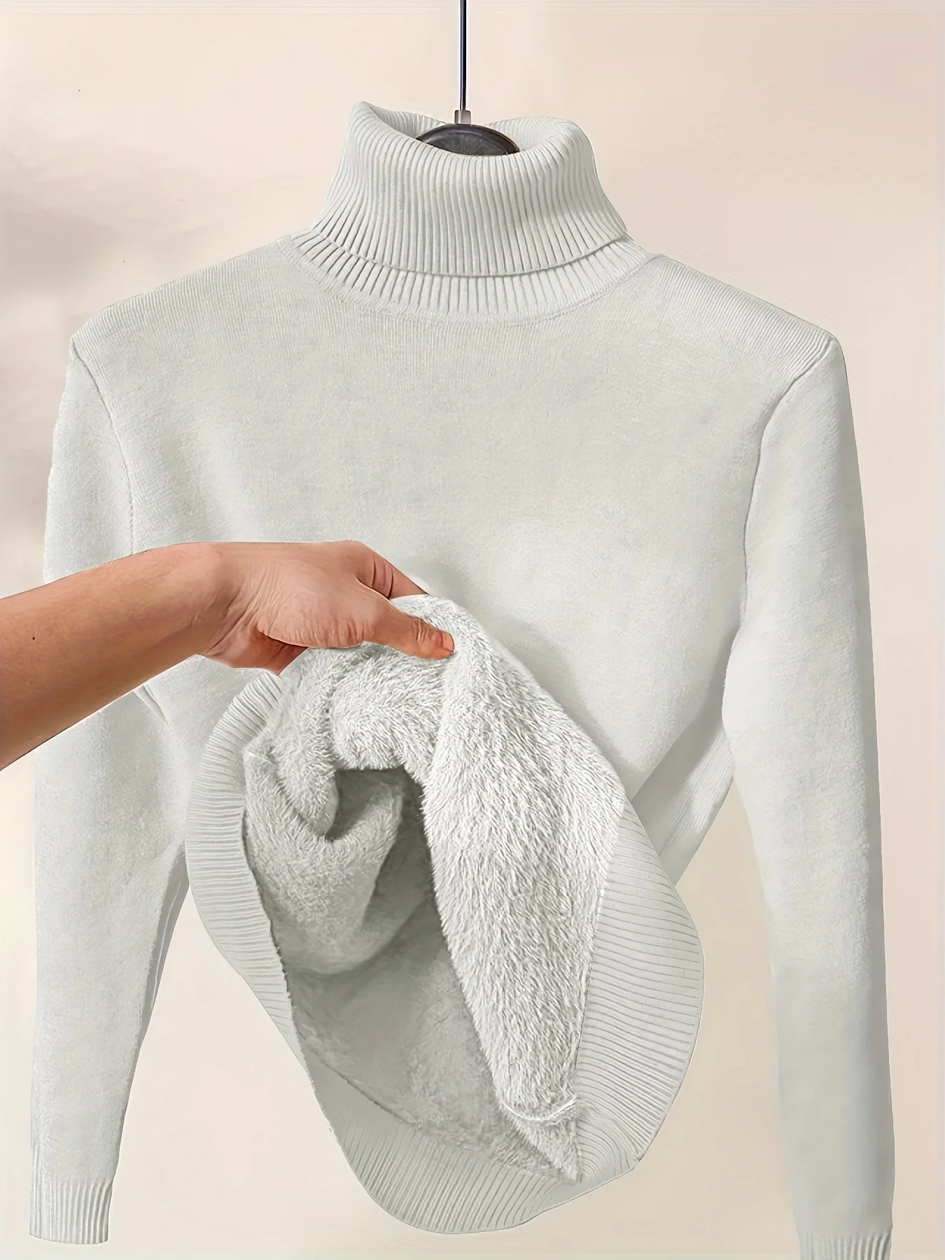 Zoe - Sweter z Wysokim Kołnierzem - Image 3