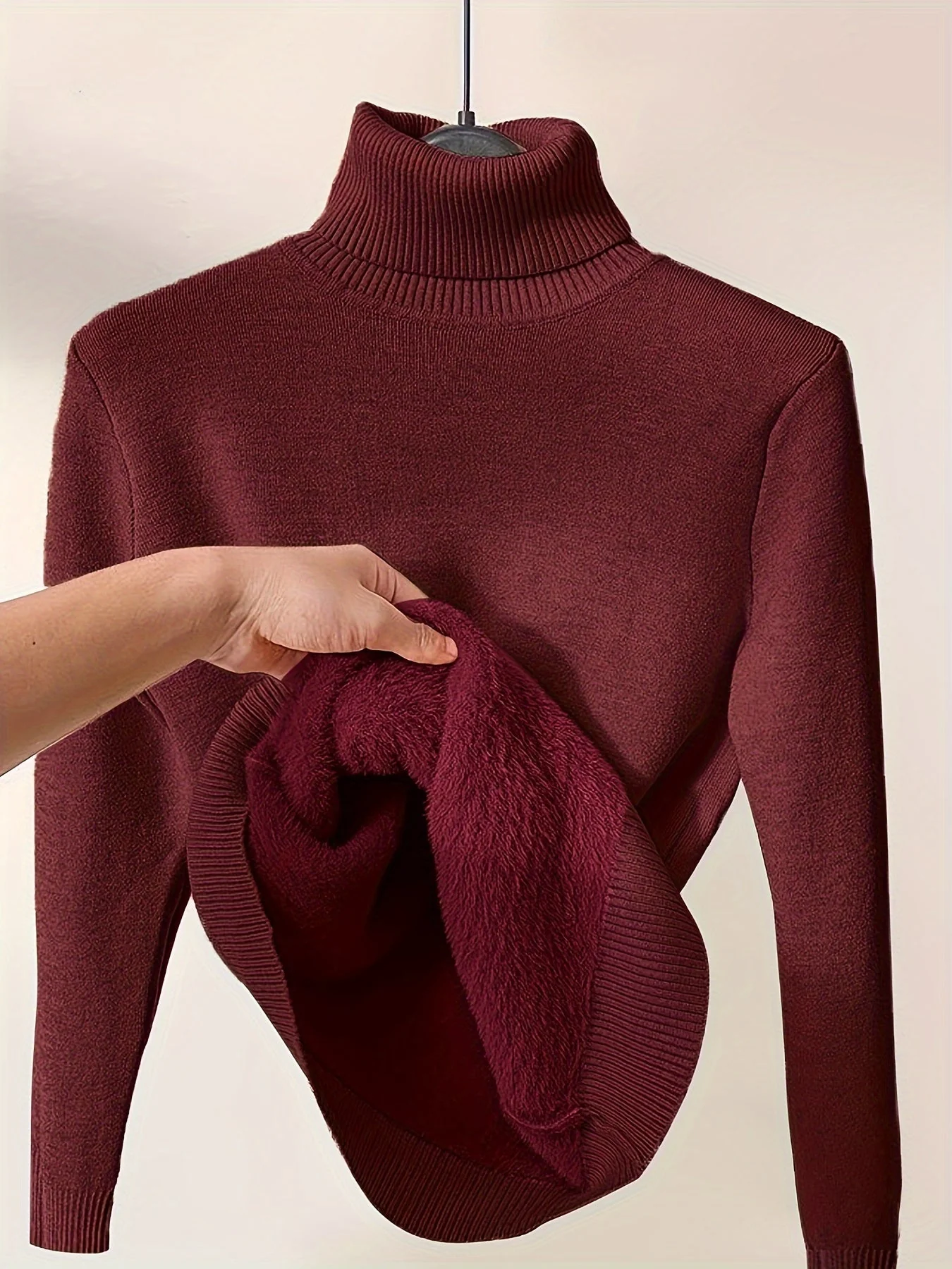 Zoe - Sweter z Wysokim Kołnierzem - Image 5