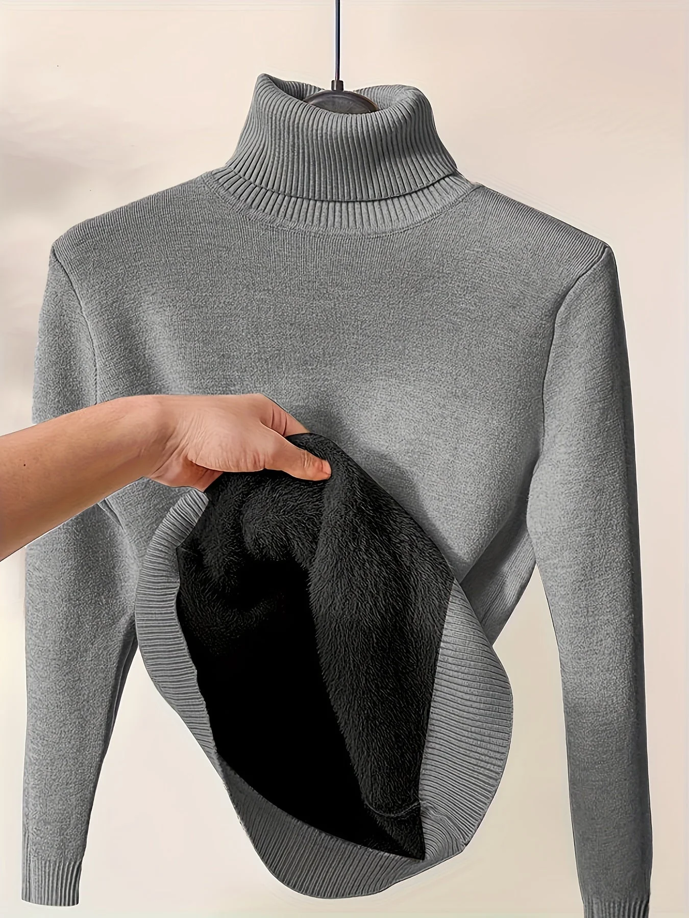 Zoe - Sweter z Wysokim Kołnierzem - Image 6